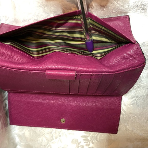 Eddie Bauer Genuine Leather Wallet Billfold Clutch - Picture 12 of 12